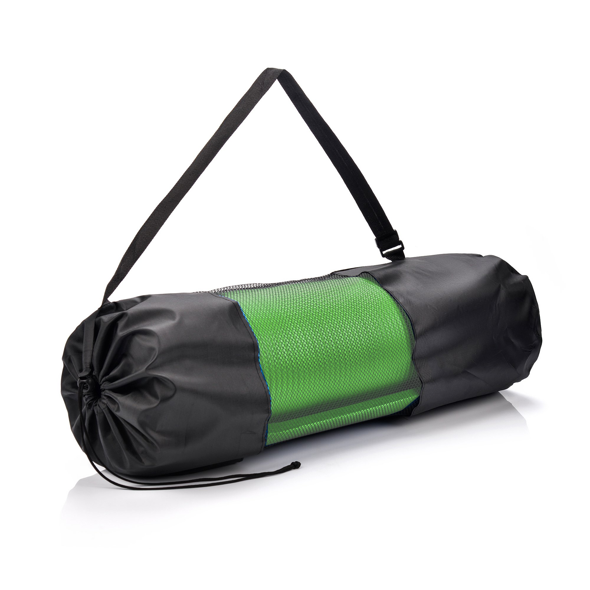 JoYnWell Large Yoga Mat Bag for Thick Yoga Mats, Pilates Mat, Yoga Bolster,  Yoga Blocks, Meditation Pillow, Thick, 12 Oz Canvas Tote Bag with 4