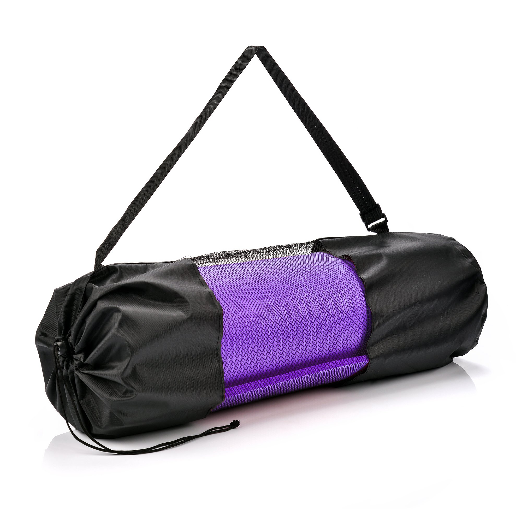 1pc Adjustable Thick Yoga Mat Carrier Strap, Stretching Band For Large Mats  - Illusory Colorful Sport Bag Gym Bag Yoga Mat Bag Yoga Bag Storage Bag for Yoga  Yoga Mat Strap Black