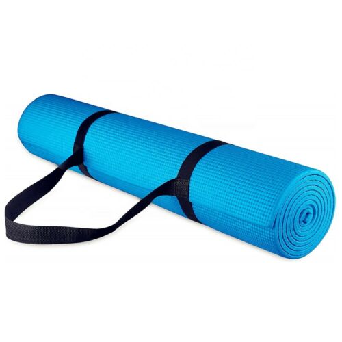 Yoga Mat 15MM, Eco Friendly Thick Memory Foam Exercise Mat with Carry Bag  and Strap, (183 x 60 cm) High Density Non Slip Workout Mat for Women Men  Home Fitness Pilates Gymnastics Meditation