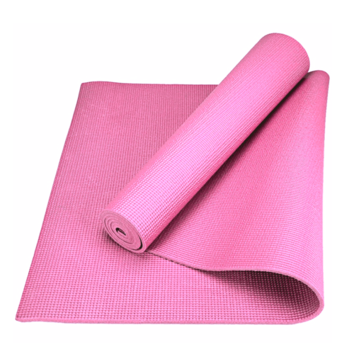Pilates Memory Foam Yoga Mat, Pink, 6-mm