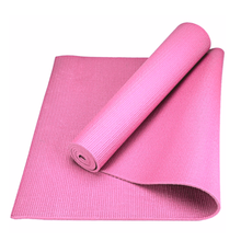 Load image into Gallery viewer, YOGA MATS FOR PILATES GYM EXERCISE CARRY STRAP 6MM THICK LARGE COMFORTABLE PVC