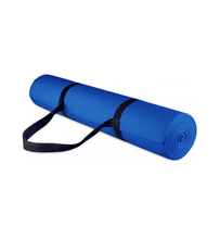 Load image into Gallery viewer, YOGA MATS FOR PILATES GYM EXERCISE CARRY STRAP 6MM THICK LARGE COMFORTABLE PVC